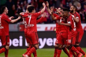 德甲揭幕战拜仁慕尼黑一球小胜狼堡  